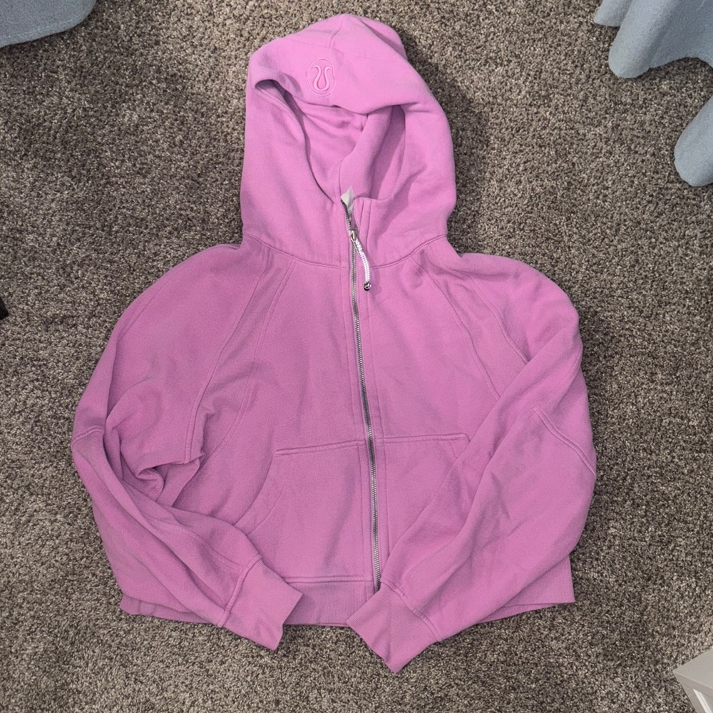 Lululemon Pink Scuba Hoodie